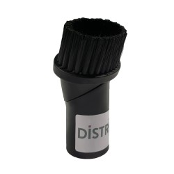 Articulated oval furniture brush for vacuum cleaner ranging from 32mm diameter tubes - width 12cm