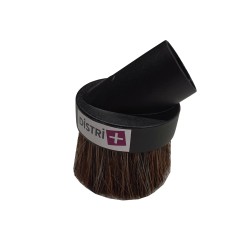 Brush Round Furniture in horsehair for vacuum cleaner ranging on 32mm diameter tubes - width 6.5cm