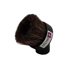 Brush Round Furniture in horsehair for vacuum cleaner ranging on 32mm diameter tubes - width 6.5cm