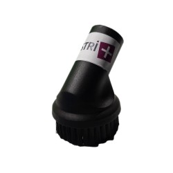 Round furniture brush for vacuum cleaner ranging on 35mm diameter tubes - 8cm width