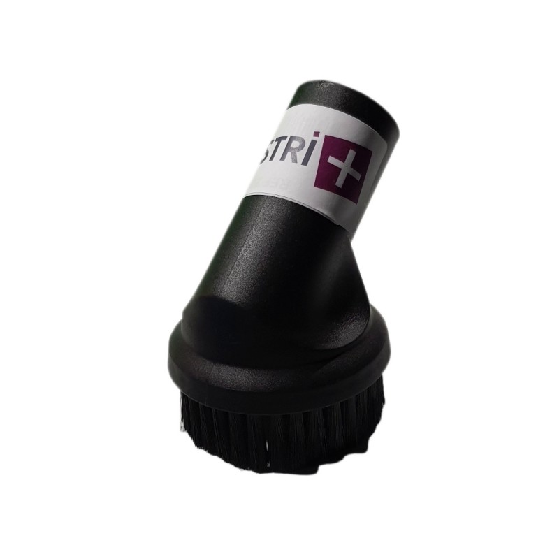 Round furniture brush for vacuum cleaner ranging on 35mm diameter tubes - 8cm width