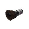 Horse Crine Oval Furniture Brush for Vacuum Cleaner Bulging on 35mm diameter tubes - Width 12cm