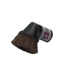 Horse Crine Oval Furniture Brush for Vacuum Cleaner Bulging on 35mm diameter tubes - Width 12cm