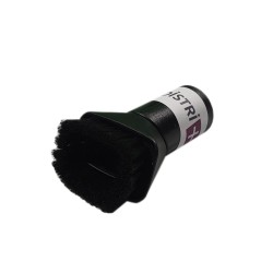 Pivotable rectangular furniture brush for vacuum cleaner ranging on 35mm diameter tubes - Dimensions: 6,5x4cm