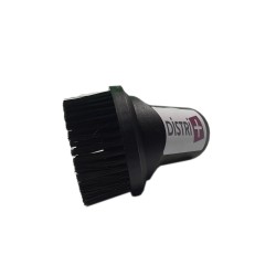 Round furniture brush for vacuum cleaner ranging on 37mm diameter tubes - 8cm width