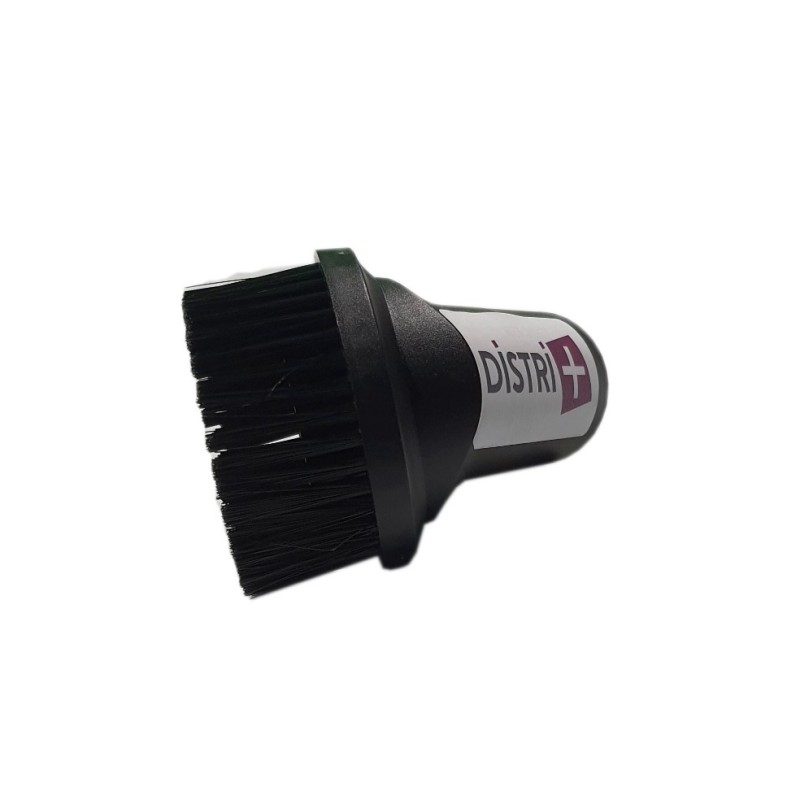 Round furniture brush for vacuum cleaner ranging on 37mm diameter tubes - 8cm width