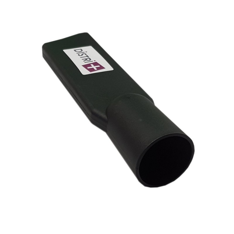 Long compatible flat sucking for vacuum cleaner ranging from the hose tip tube diameter 38mm - length 25cm