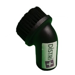 Round furniture brush for vacuum cleaner ranging from the hose tip Tube side diameter 38mm - width 8cm