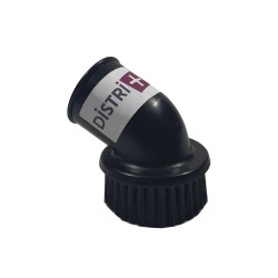 Round furniture brush for vacuum cleaner ranging on 50mm diameter tubes - width 8cm