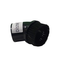 Round furniture brush for vacuum cleaner ranging from the hose tip Tube side diameter 50mm - 8cm width