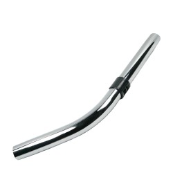 Coude métallique avec réglage d air pour aspirateur pour tube et embout de flexible côté canne de d : 32mm