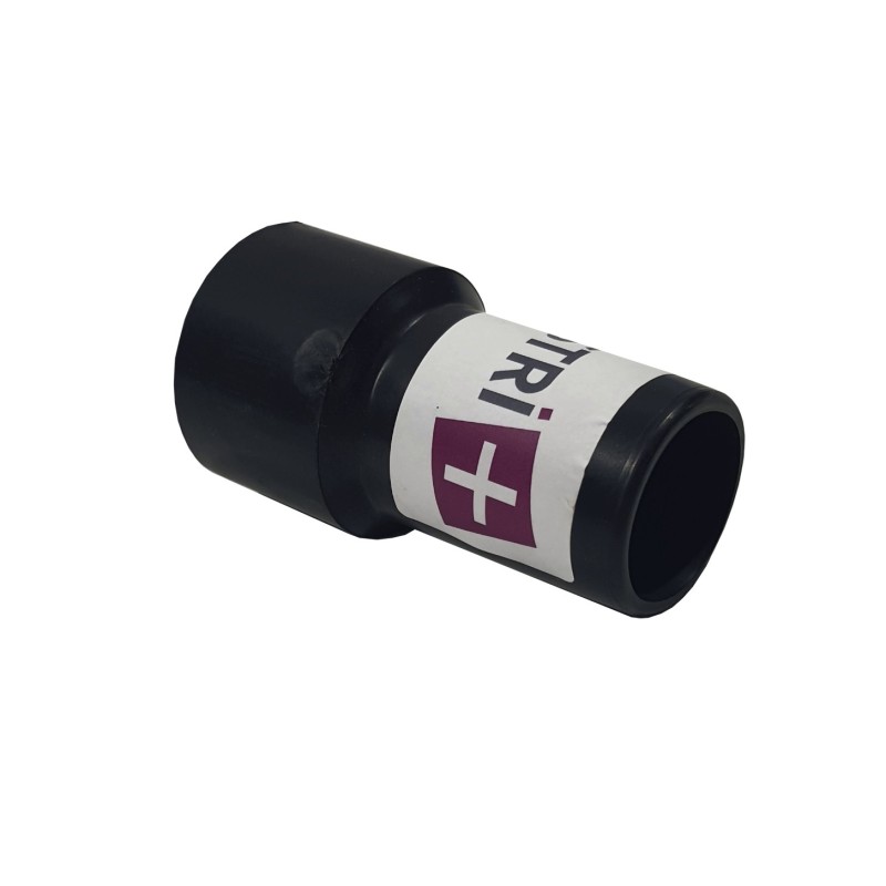Punta de PVC para aspirar la aspiradora en la manguera de 32 mm de diámetro D en un lado que acepta un tubo de 32 mm de diámetro del otro
