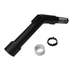 Poignée plastique avec réglage d air pour aspirateur à clipser sur flexible diamètre 32mm intérieur et pour tube diamètre 32mm
