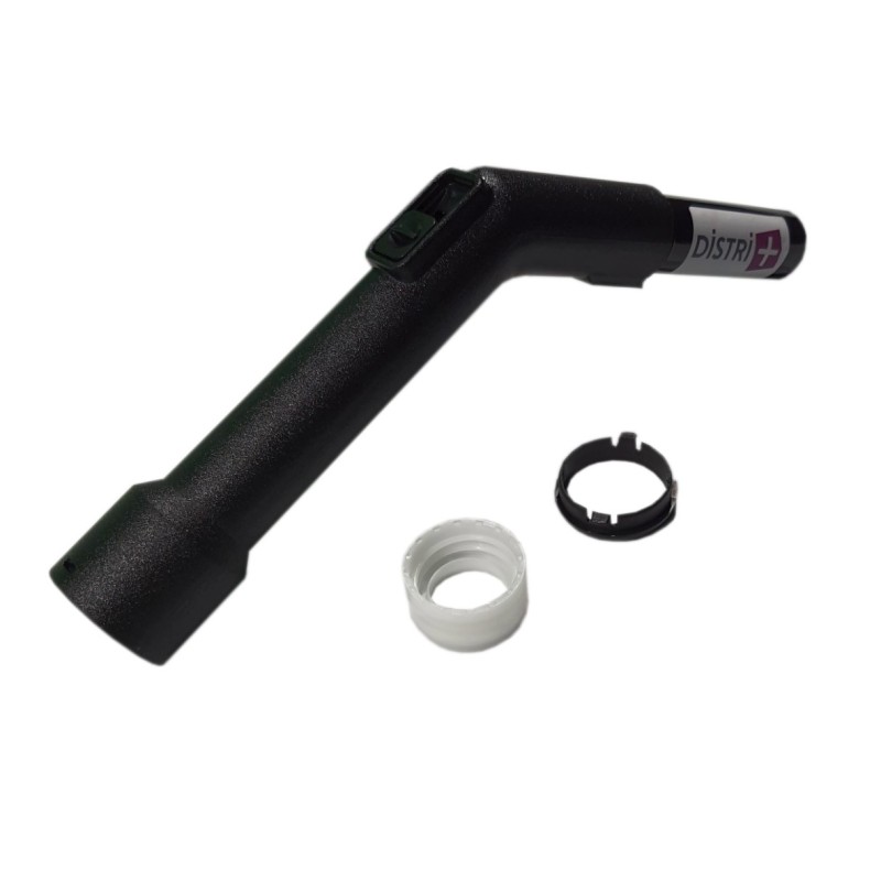 Plastic handle with air adjustment for clip cleaner on flexible Diameter 32mm interior and for tube diameter 32mm