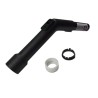 Poignée plastique avec réglage d air pour aspirateur à clipser sur flexible diamètre 32mm intérieur et pour tube diamètre 32mm