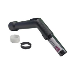 Plastic handle with air adjustment for clip cleaner on flexible Diameter 32mm interior and for tube diameter 32mm