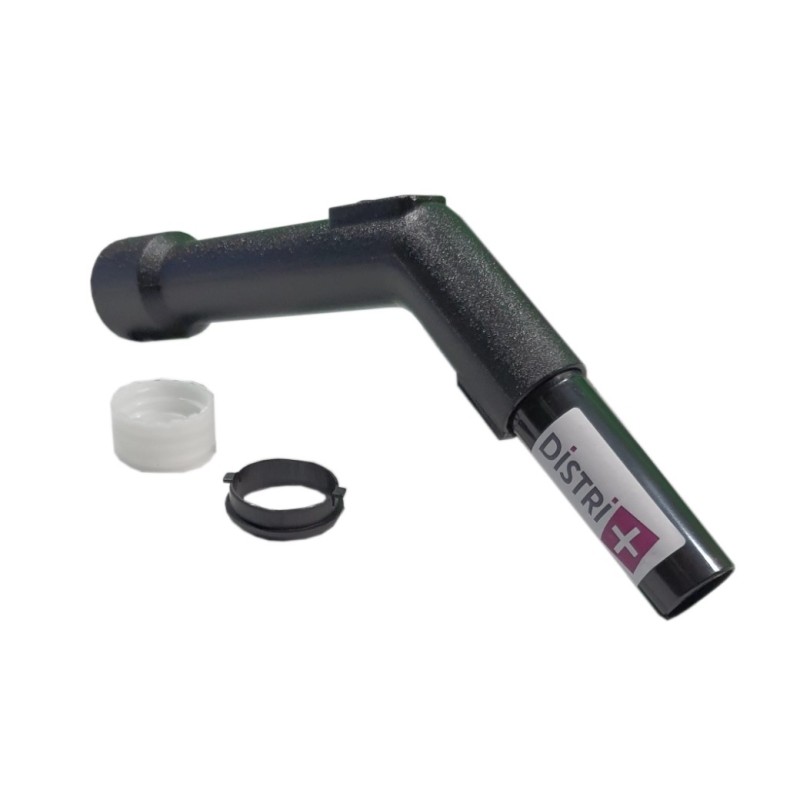 Plastic handle with air adjustment for clip cleaner on flexible Diameter 32mm interior and for tube diameter 32mm