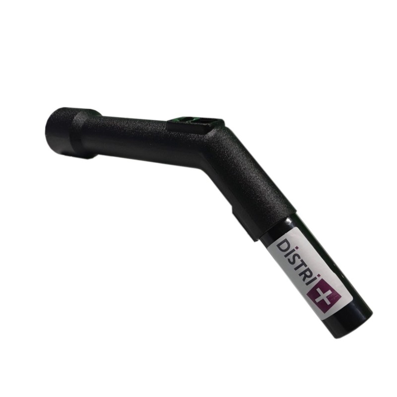 Plastic handle with air adjustment for clip cleaner on flexible diameter 32mm inside and for tube diameter 35mm