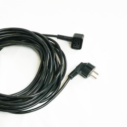 NULLPUD-Netzkabel-kompatible Vakuum Numatic NVQ, NVP, DBQ, NQS ... - Referenzen Numatic : 236123, 236014 - 12m.