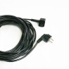 NUPLUG Power Cable Compatible Vacuums Numatic NVQ, NVP, DBQ, NQS ... - References Numatic : 236123, 236014 - 12m.