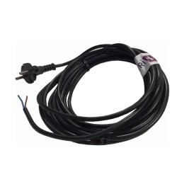 2x0.75 en Cable de Potencia de 6M Reel para aspiradoras Nilfisk Aero 21-01, AERO 21-21 - Philip TC 415, HR 6815 Marathon ... Alternativa para Nilfisk Origin Ref Original: 302002394
