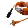 Compatible supply cable for Nilfisk VP300, VP600, Saltix 10, 107402901, 107402676 - Tennant V6 ... Length 15m