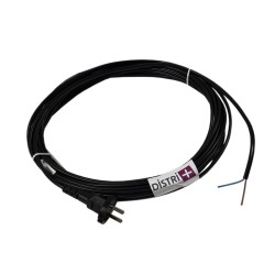 2x0,75 Stromkabel in 9m für Staubsauger Hoover 09595589 - Philip FC9060, FC9088, Juwel, Mobilo ... - 432200607390