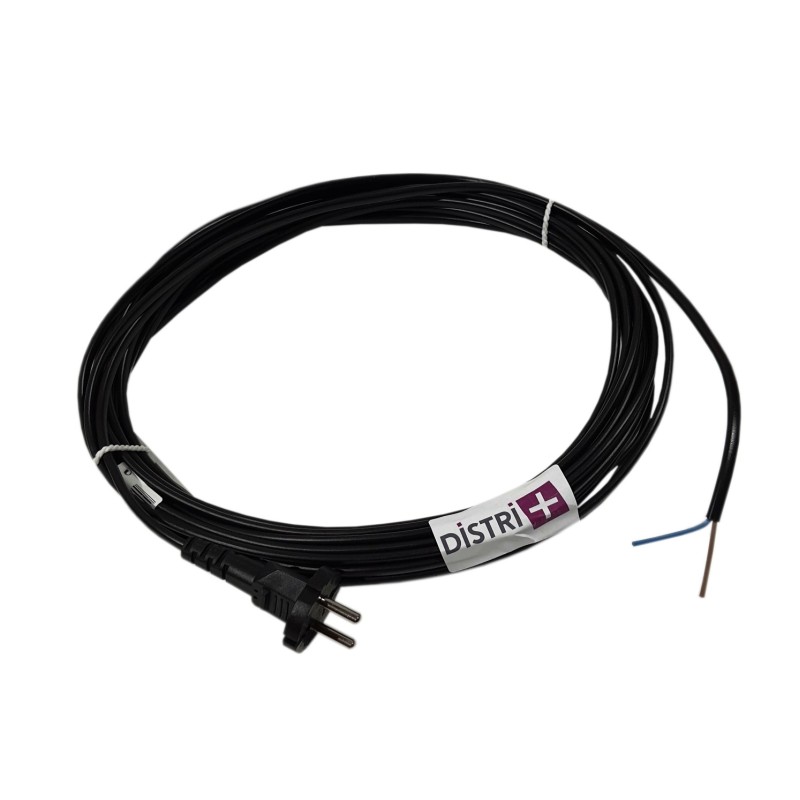 2x0.75 reel power cable in 9m for vacuum cleaners compatible with Hoover 09595589 - PHILIP FC9060, FC9088, JEWEL, Mobilo ... - Alternative for Original Ref original 432200607390