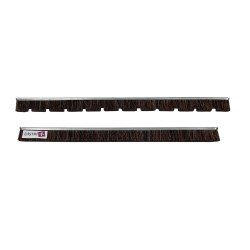 Set of 2 stripes horse shaft brush for plastic vacuum cleaner sucker 30cm