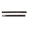 Set of 2 stripes horse shaft brush for plastic vacuum cleaner sucker 30cm