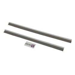 Conjunto de 2 cintas de goma para succión de metal de metal ancho occidental 45 cm