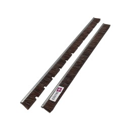 Set von 2 Streifen Rosshaarbürste für Kunststoffabsaugung von Kunststoffbreite 36 cm