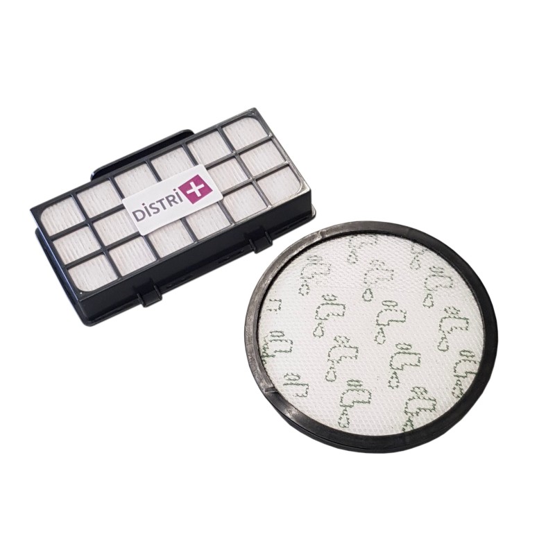 Conjunto de 2 filtros compatibles para aspiradores Rowenta Silence Cyclonic, X TREM Power Cyclonic, ZR006001 ...