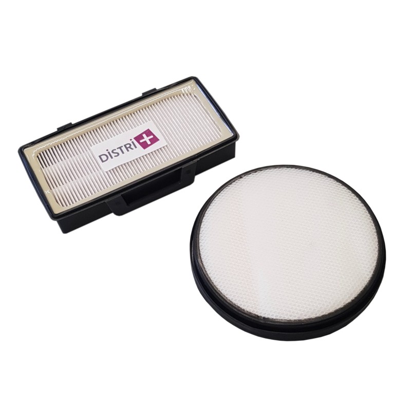 Conjunto de 2 filtros compatibles para aspiradores Rowenta Silence Cyclonic, X TREM Power Cyclonic, ZR006001 ...