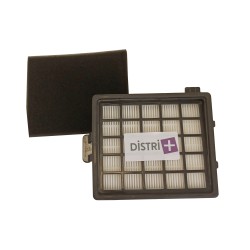 HEPA-Filter + Motorfilter kompatibel mit Staubsauger Easylife FC8140 bis FC8149 - Alternative zur Herkunftsreferenz FC8071 / 01, 422245946161