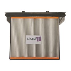 Filtro compatible con la aspiradora Bosch Gas25, Gas50 - Starmix es, ISC, ISP, IPULSE, FKP4300 - Hitachi NT1232, RNT1225M ... - El filtro