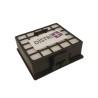 Filter kompatibel mit einem Staubsauger Bosch / Siemens Sync, incrarquet, BSG6, BSGL3, BSGL4, BX3, VSGL3, BSGL4, BX3, VS06 ... - Alternative zum Herkunftsweisen 426966, 00578731, 00572234, VZ153HBF, BBZ153HF