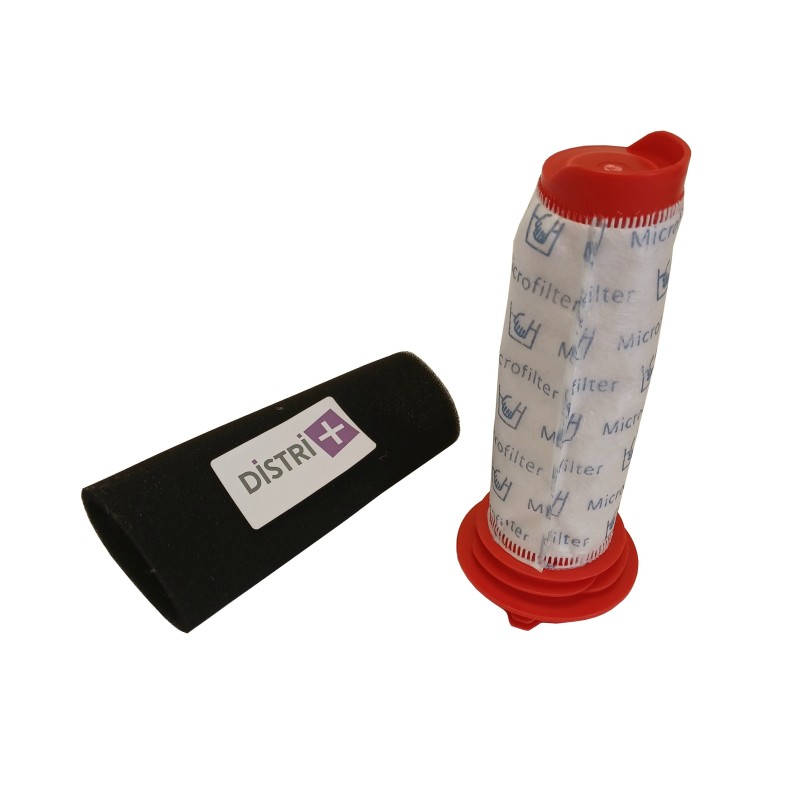 Lote de 2 filtros compatibles con el aspirador Bosch / Siemens Athlet, Athlet Runtime Plus, Zoo O, BBH5, BBH6, BCH5, BCH6, VC6XTRM ... - Alternativa para referencias originales 00754175, 00754176