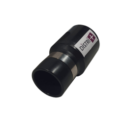 PVC-Spitze mit Kontaktring für zentralisiertes Saugschrauben an Schlauchdurchmesser. 32mm Innenraum und für Röhrendurchmesser. 32mm