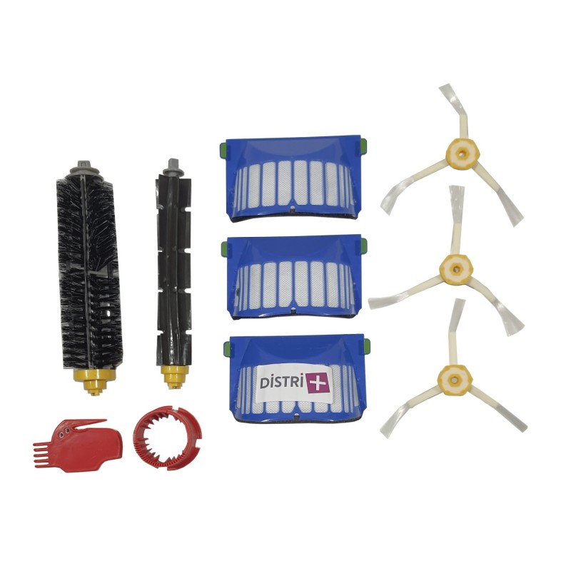Accesorios de kit para aspiradora compatible con la serie Irobot Roomba 600
