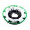 Hard wash brush compatible with sagor Numatic TT1840, TTB1840, TTG1840, TGB1840 and Monobrosse Numatic Nll415. Alternative for Original Reference 606105 - Diameter: 400mm