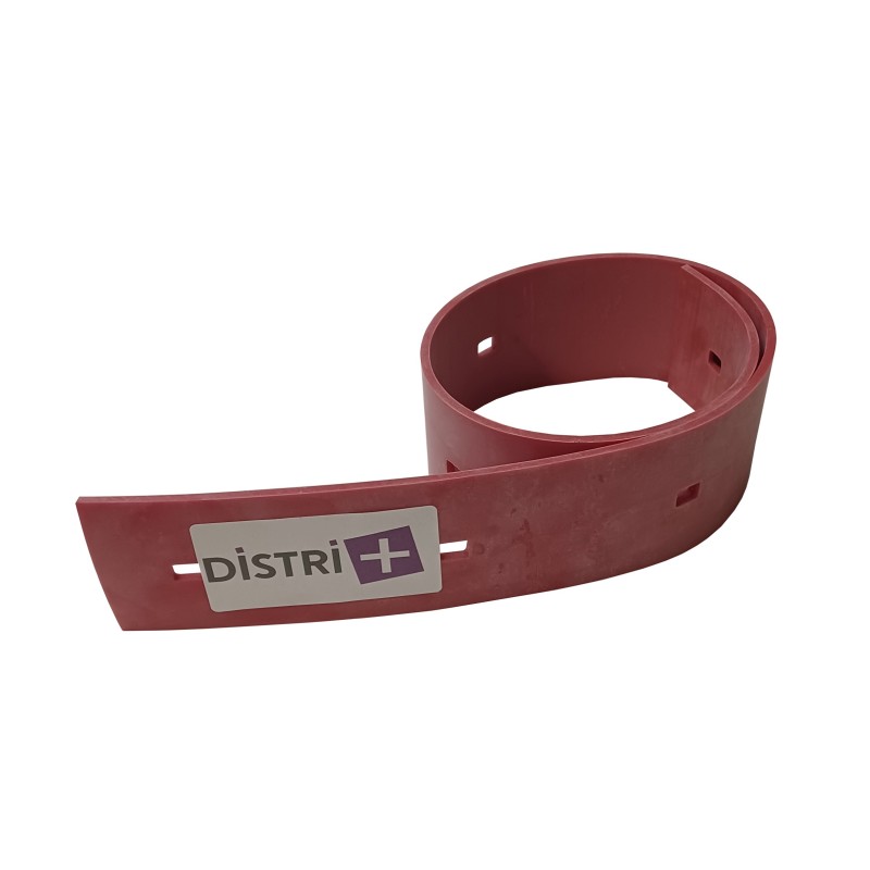 Latex Front Raclette 33 Shore compatible para South Aveuse Eureka E36, E36B, E36C - Alternativa para referencia EUREKA original: 380015