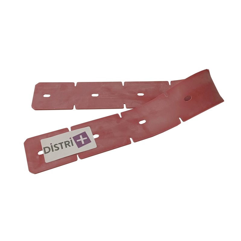Raclette trasero en látex 38 Shore compatible con EUREKA E36 AUTOLATER, E36B, E36C - Alternativa para referencia de origen EUREKA: 380014