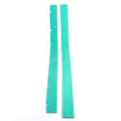 Kit raclette gomme verte compatible pour autolaveuse NUMATIC TT4045, TGB4045, TGB3045, TTB3450, TTB4045, TLB345S, TTB4500... - Alternative pour référence d origine Numatic 900518