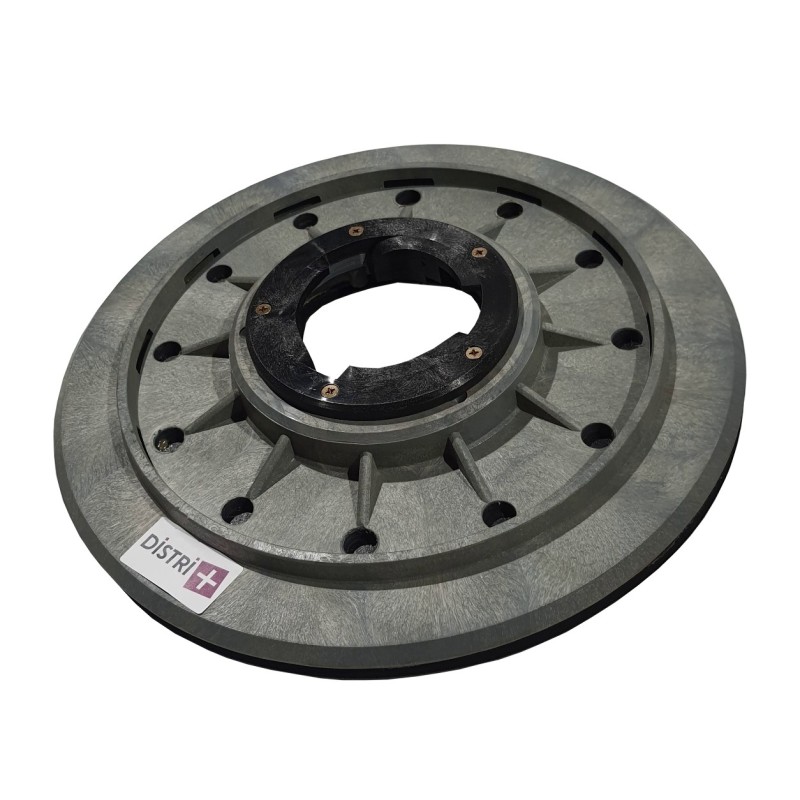 Plateau porte-disques compatible pour monobrosse Numatic HFM1515, HFM1523, HFM1545, NMD-500, NPO7, NR1500, NRT1530
