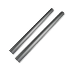 Conjunto de 2 tubos de aluminio para aspiradora - Diámetro: 38 mm - Longitud 565mm