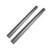 Set of 2 aluminum tubes for vacuum cleaner - Diameter: 38mm - Length 565mm