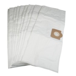 Vacuiler bag compatible with ICA / IPC / SOTECO SA338, YP1 / 27, GP1 / 27, YS1 / 27 - Rowenta Voracious, ZR80 ... - 10 microfiber bag pocket