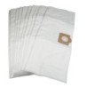 Vacuiler bag compatible with ICA / IPC / SOTECO SA338, YP1 / 27, GP1 / 27, YS1 / 27 - Rowenta Voracious, ZR80 ... - 10 microfiber bag pocket