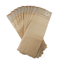 Sac aspirateur compatible avec Nilfisk GU350, GU450 - Lindhaus PH4, R4 - Taski Tapiset 38 - pochette de 5 sacs papier
